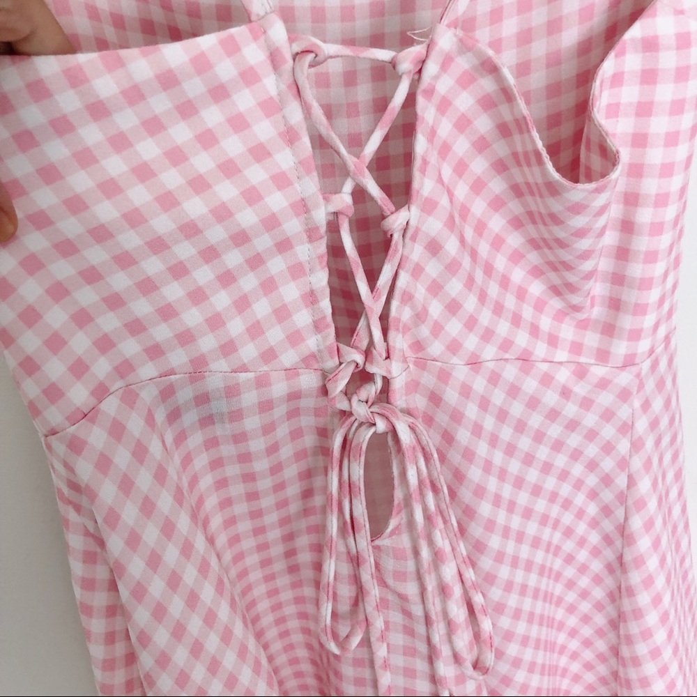 SOLD Show Me Your Mumu Arielle Tie Back Dress - Picture 6 of 6